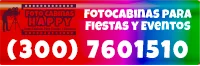 Fotocabinas 360 para fiestas